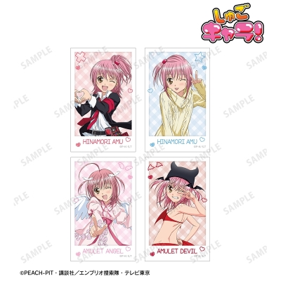 【グッズ-カード】TVアニメ『しゅごキャラ!』 インスタントカメラ風イラストカード4枚セット