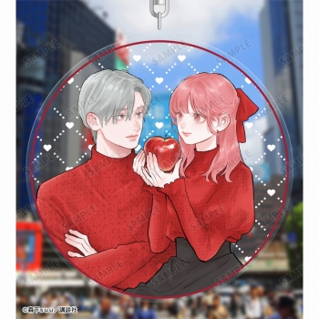 グッズ-キーホルダー】ゆびさきと恋々 森下suu先生 描き下ろし 糸瀬 雪 ゆびさきと恋々 アクリルキーホルダー
