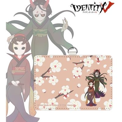 【グッズ-パスケース】Identity V 第五人格 芸者 Botania ネックストラップ付きパスケース