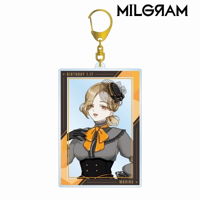 【グッズ-キーホルダー】MILGRAM -ミルグラム- 描き下ろし マヒル バースデーver. 第2弾 BIGアクリルキーホルダー