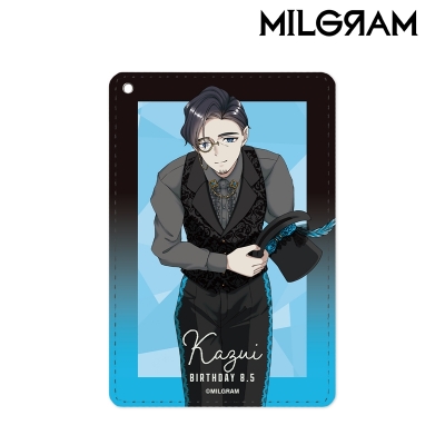 【グッズ-パスケース】MILGRAM -ミルグラム- 描き下ろし カズイ バースデーver. 第2弾 1ポケットパスケース