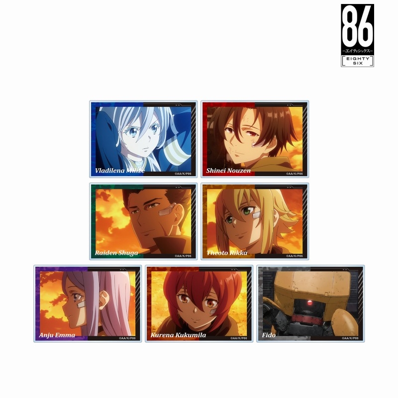 【グッズ-カード】TVアニメ「86―エイティシックス―」 トレーディング場面写アクリルカード