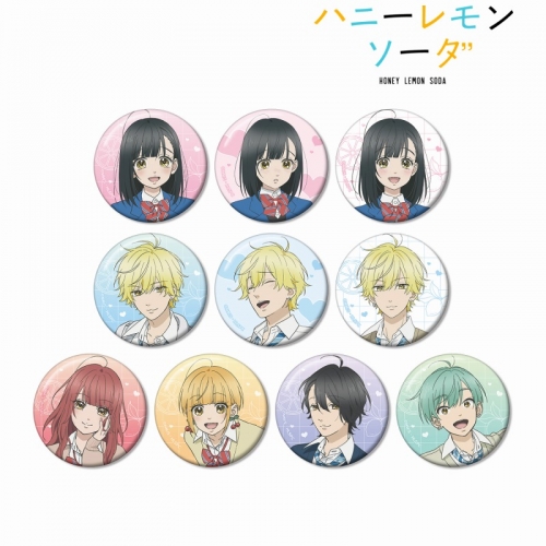 グッズ-バッチ】TVアニメ「ハニーレモンソーダ」 トレーディング缶  