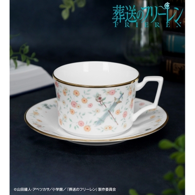 【グッズ-マグカップ】『葬送のフリーレン』 ノリタケコラボ 勇者一行 カップ&ソーサー