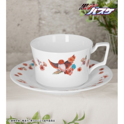 【グッズ-マグカップ】黒子のバスケ ノリタケコラボ 火神大我 フラワーバードデザイン カップ&ソーサー