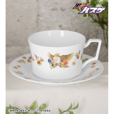 【グッズ-マグカップ】黒子のバスケ ノリタケコラボ 黄瀬涼太 フラワーバードデザイン カップ&ソーサー