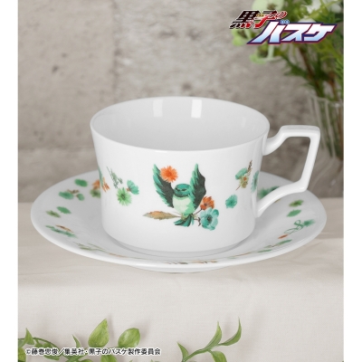 【グッズ-マグカップ】黒子のバスケ ノリタケコラボ 緑間真太郎 フラワーバードデザイン カップ&ソーサー