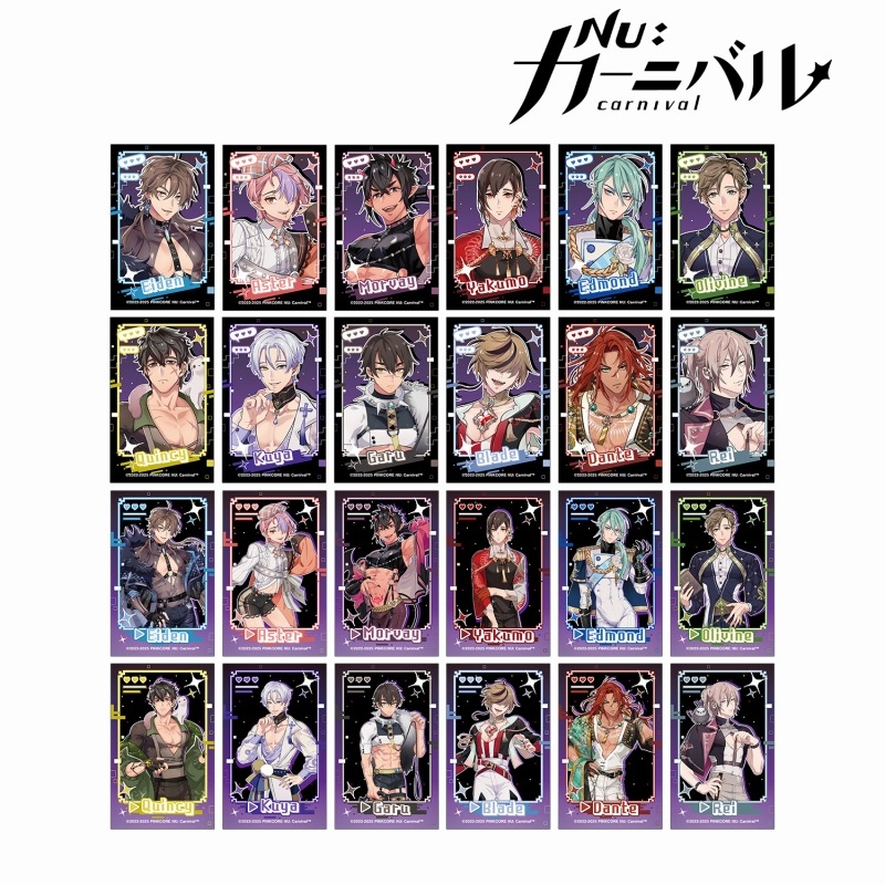 【グッズ-カード】NU: カーニバル トレーディングインスタントカメラ風イラストカード2枚セット
