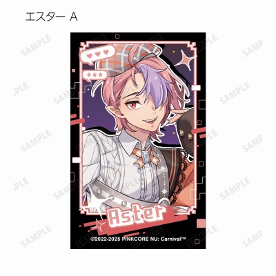 【グッズ-カード】NU: カーニバル トレーディングインスタントカメラ風イラストカード2枚セット