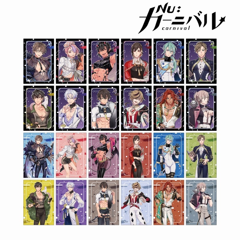 【グッズ-ポストカード】NU: カーニバル トレーディングポストカード2枚セット
