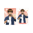 【グッズ-ブロマイド】TVアニメ『ダイヤのA actⅡ -Second Season-』 描き下ろし 沢村 栄純 朝の支度ver. ブロマイド2枚セットの画像