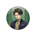【グッズ-バッチ】TVアニメ『進撃の巨人』 描き下ろし リヴァイ ジャズver. 75mmグリッター缶バッジの画像
