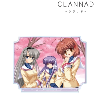 【グッズ-スタンドポップ】CLANNAD 古河 渚&藤林 杏&坂上 智代 BIGアクリルスタンド