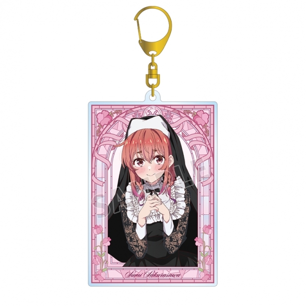 【グッズ-キーホルダー】TVアニメ『彼女、お借りします』 描き下ろし 桜沢 墨 シスターver. BIGアクリルキーホルダー【アニメイト先行販売】