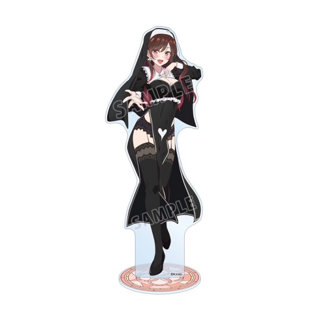 【グッズ-スタンドポップ】TVアニメ『彼女、お借りします』 描き下ろし 水原千鶴 シスターver. BIGアクリルスタンド【アニメイト先行販売】