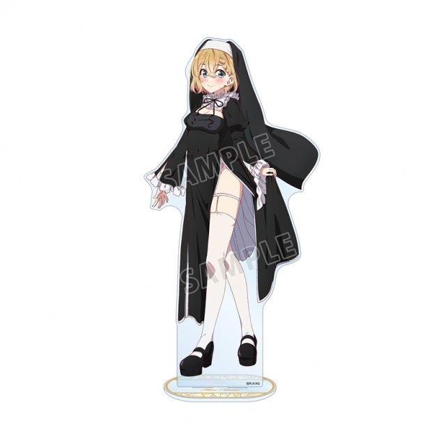 【グッズ-スタンドポップ】TVアニメ『彼女、お借りします』 描き下ろし 七海麻美 シスターver. 特大アクリルスタンド【アニメイト先行販売】