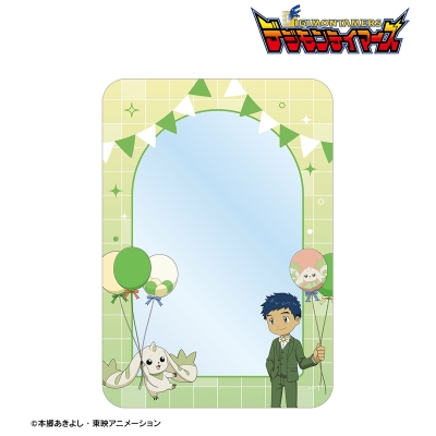【グッズ-カードケース】デジモンテイマーズ 描き下ろし ジェンリャ&テリアモン バルーンver. B8硬質カードケース【アニメイト先行販売】
