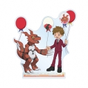 【グッズ-スタンドポップ】デジモンテイマーズ 描き下ろし タカト&ギルモン バルーンver. BIGアクリルスタンド【アニメイト先行販売】の画像