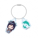 【グッズ-キーホルダー】ラブライブ!サンシャイン!! 松浦果南 3rdソロコンサートver. ちょこんと! 2連ワイヤーアクリルキーホルダーの画像