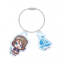 【グッズ-キーホルダー】ラブライブ!サンシャイン!! 渡辺 曜 3rdソロコンサートver. ちょこんと! 2連ワイヤーアクリルキーホルダーの画像