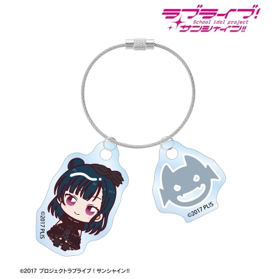 【グッズ-キーホルダー】ラブライブ!サンシャイン!! 津島善子 3rdソロコンサートver. ちょこんと! 2連ワイヤーアクリルキーホルダー