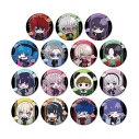 【グッズ-バッチ】HUNDRED LINE -最終防衛学園- チャイナパンクver. トレーディング ちびキャラ グリッター缶バッジ POP UP SHOP in マルイ【特典付】の画像