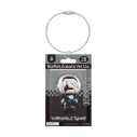 【グッズ-キーホルダー】アニメ「NieR:Automata Ver1.1a」 2B DOT DOT パッケージ風アクリルキーホルダーの画像