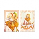 【グッズ-ポストカード】劇場版『ゾンビランドサガ ゆめぎんがパラダイス』 描き下ろし 二階堂 サキ お座りケーキver. ポストカード2枚セットの画像