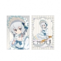 【グッズ-ポストカード】劇場版『ゾンビランドサガ ゆめぎんがパラダイス』 描き下ろし 紺野 純子 お座りケーキver. ポストカード2枚セットの画像