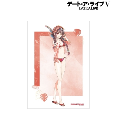 【グッズ-ポスター】アニメ「デート・ア・ライブV」 描き下ろし 時崎狂三 デート・ア・バカンスver. Ani-Art aqua label A3マットポスター