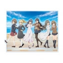 【グッズ-スタンドポップ】「青春ブタ野郎」シリーズ 描き下ろし 集合 海での思い出ver. アクリルジオラマスタンドの画像