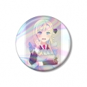 【グッズ-バッチ】劇場版 ハイスクール・フリート 描き下ろし ヴィルヘルミーナ 制服エプロンver. Ani-Art clear label 第3弾 75mmオーロラ缶バッジの画像