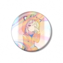 【グッズ-バッチ】劇場版 ハイスクール・フリート 描き下ろし 立石 志摩 衣装交換(パジャマ)ver. Ani-Art clear label 第3弾 75mmオーロラ缶バッジの画像