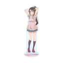 【グッズ-スタンドポップ】劇場版 ハイスクール・フリート 描き下ろし 宗谷 ましろ 制服エプロンver. Ani-Art clear label 第3弾 BIGアクリルスタンドの画像