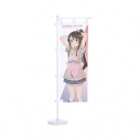 【グッズ-旗】劇場版 ハイスクール・フリート 描き下ろし 宗谷 ましろ 制服エプロンver. Ani-Art clear label 第3弾 ミニのぼりの画像