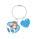 【グッズ-キーホルダー】ラブライブ!サンシャイン!! 描き下ろし 渡辺 曜 ギャル制服ver. 2連ワイヤーアクリルキーホルダーの画像