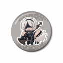 【グッズ-バッチ】アニメ「NieR:Automata Ver1.1a」 2B/9S DOT DOT 100mm缶バッジ ver.Aの画像