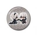 【グッズ-バッチ】アニメ「NieR:Automata Ver1.1a」 2B/9S DOT DOT 100mm缶バッジ ver.Bの画像