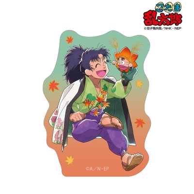 【グッズ-ステッカー】忍たま乱太郎 描き下ろし 七松小平太 AKIBIYORIの段 in HANA・BIYORI ver. ミニダイカットステッカー