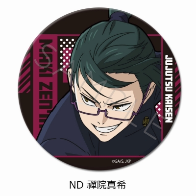 【グッズ-バッチ】TVアニメ「呪術廻戦」2期 3way缶バッジ(75mm) ND (禪院真希)