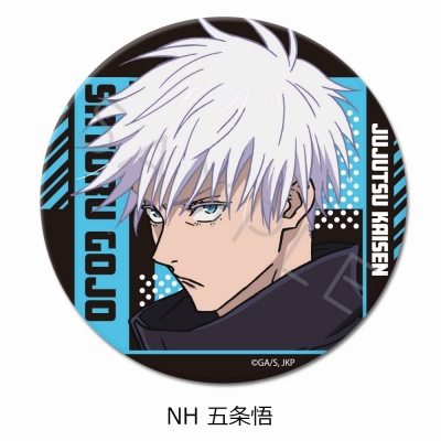 【グッズ-バッチ】TVアニメ「呪術廻戦」2期 3way缶バッジ(75mm) NH (五条悟)