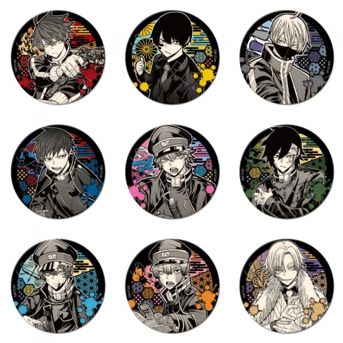 グッズ-バッチ】桃源暗鬼 丸型缶バッジ(57mm)【アニメイト限定 
