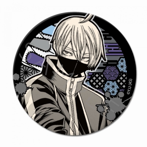 グッズ-バッチ】桃源暗鬼 丸型缶バッジ(57mm)【アニメイト限定 