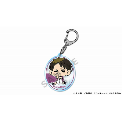 【グッズ-キーホルダー】ハイキュー!! mochocho Vol.2 アクリルキーホルダー 牛島若利