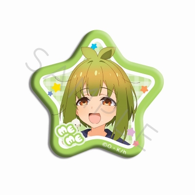 【グッズ-バッチ】しかのこのこのここしたんたん 星型缶バッジ D(馬車芽めめ(ばしゃめ))