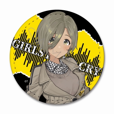 【グッズ-バッチ】ガールズバンドクライ レザーバッジ(丸形) SE (ルパ)