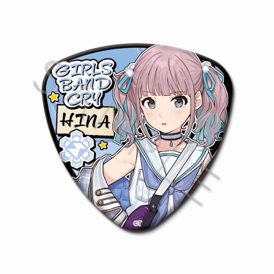 【グッズ-バッチ】ガールズバンドクライ ピック型缶バッジ SF (ヒナ)
