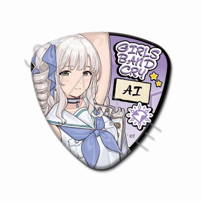 【グッズ-バッチ】ガールズバンドクライ ピック型缶バッジ SI (アイ)