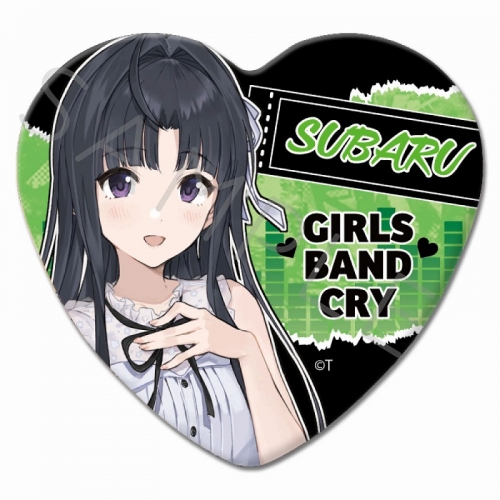 グッズ-バッチ】ガールズバンドクライ ハート型缶バッジ SC (安和  