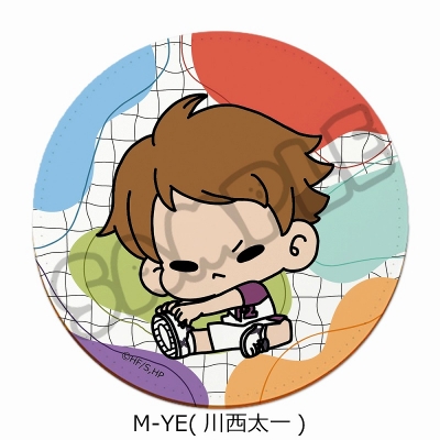 【グッズ-コースター】「ハイキュー!!」みんなmochocho化大作戦!第3弾 レザーコースター M-YE(川西 太一)